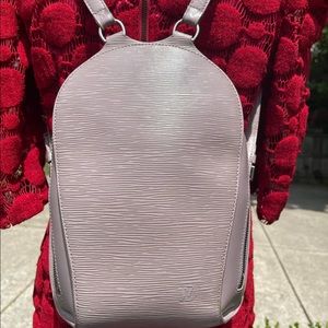 🇫🇷 🎀 Vintage Mabillon Backpack - lilac / gray 🎀 🇫🇷